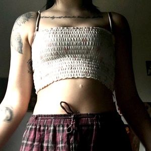 Rose crop top